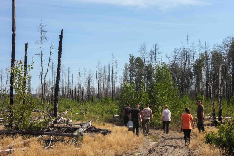 FZS team visited Polissia protected areas