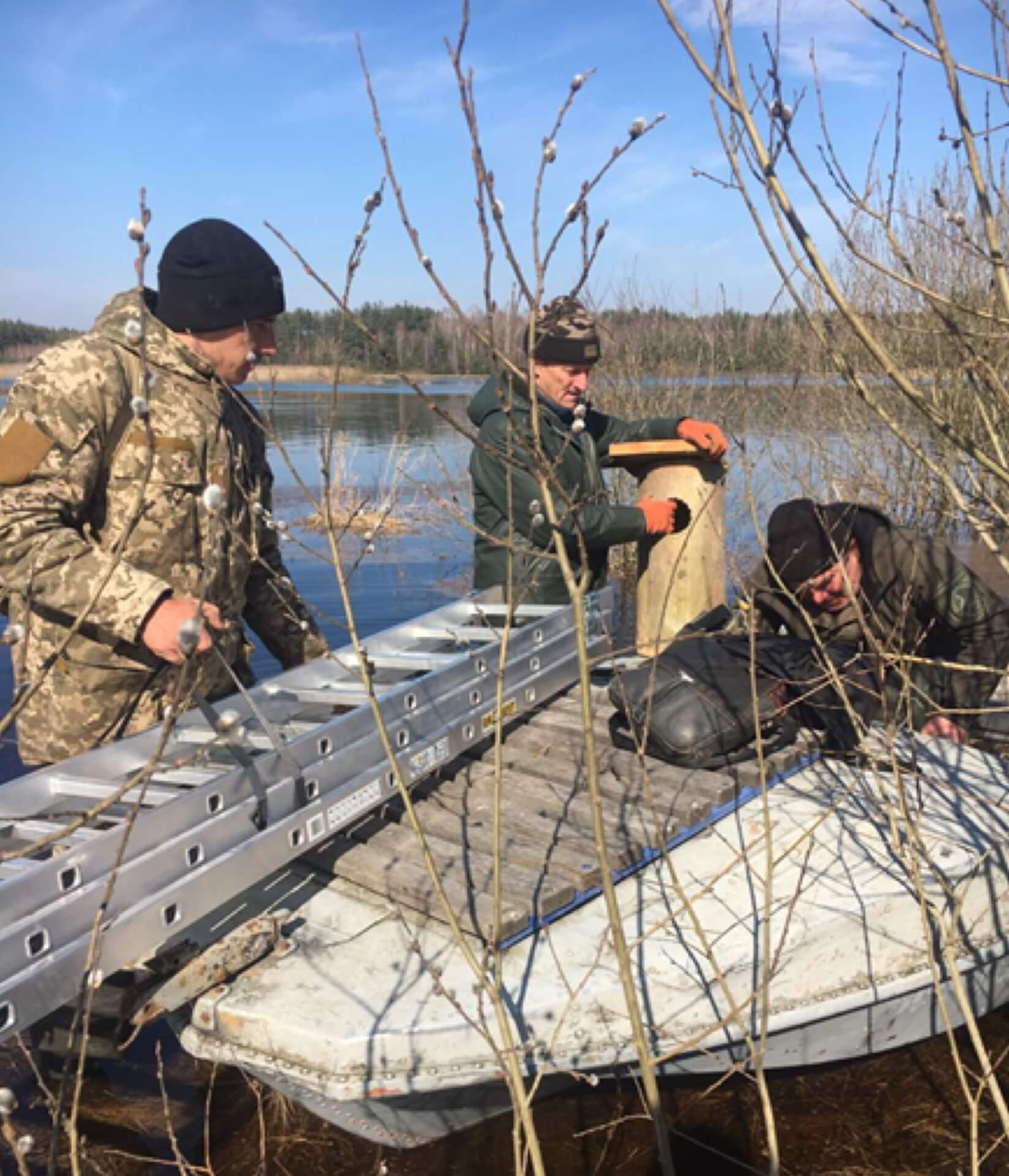 2725#2 How the Prypiat River Was Freed from Illegal Fish Weirs